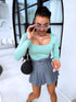 PUSH-UP tops "OPULENCE VD73" - EUCALYPTUS
